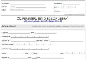 CILA - Comunicazione di inizio dei lavori asseverata da un tecnico abilitato - Studio Mancuso 2000 - geometra Andrea Mancuso - Firenze